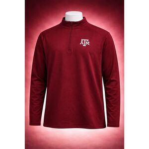 Texas A&M Aggies Levelwear Quarter Zip Pullover Jacket XXL